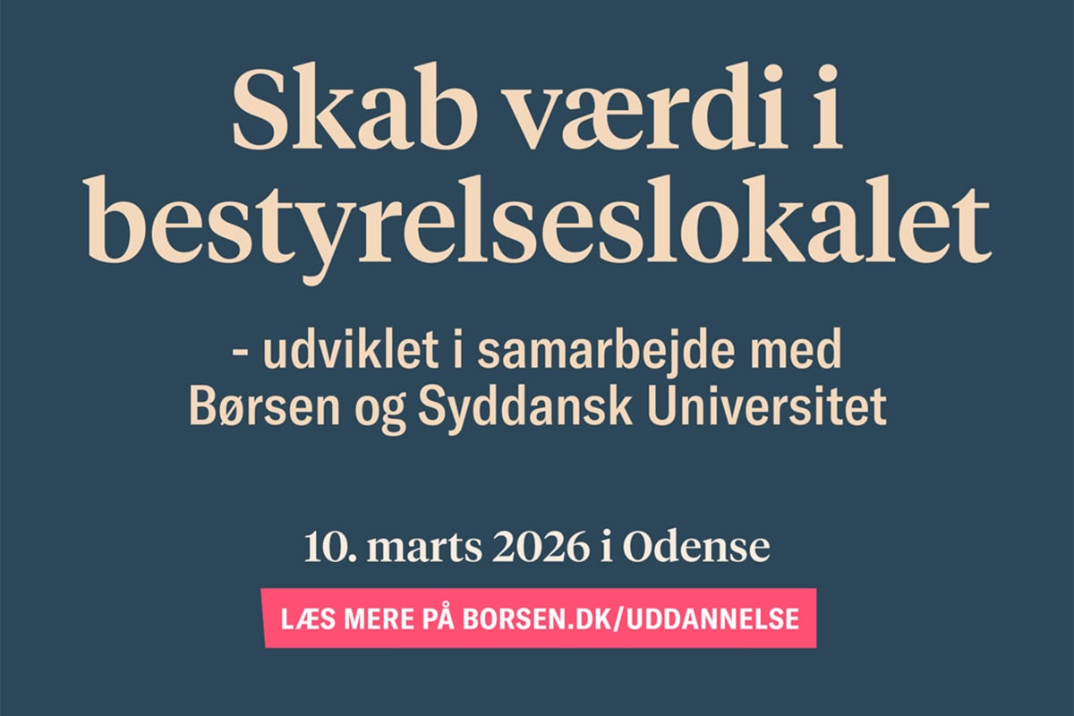 Nyhed bestyrelsesuddannelsen Odense